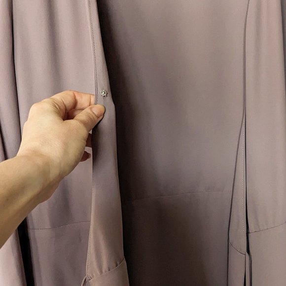 Aritzia Babaton Optima Dress in Shadow Mauve Size L - Picture 13 of 14